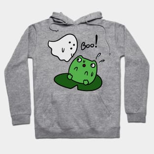 Frog and Ghost Boo Hoodie